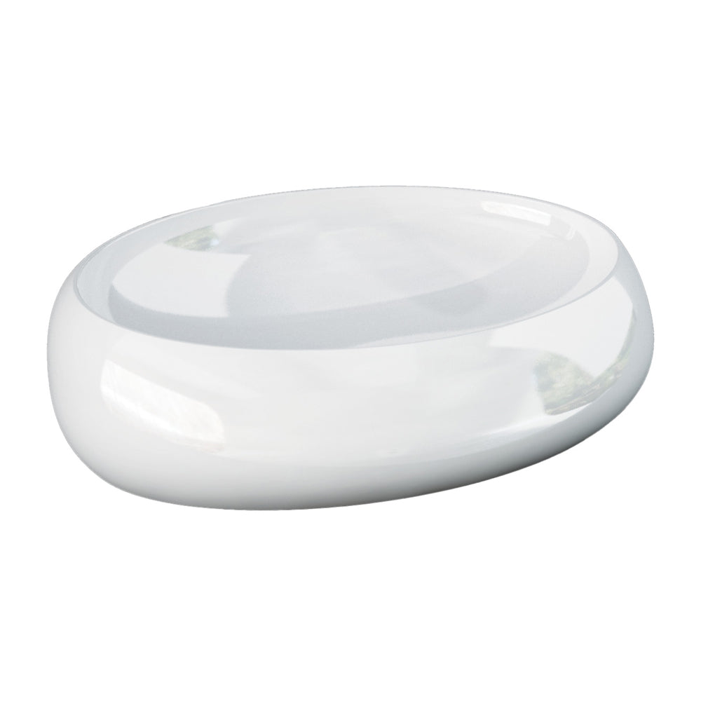 RAK Cloud Above Counter Basin, Alpine Gloss White