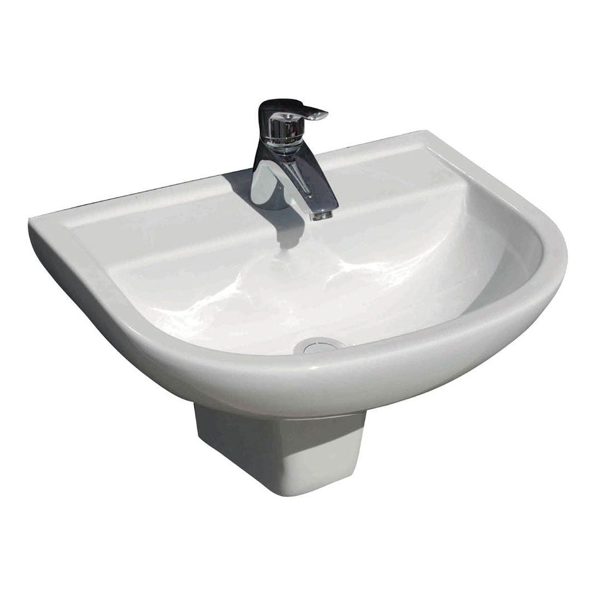 Fienza RAK X500 Wall Basin With Integral Shroud
