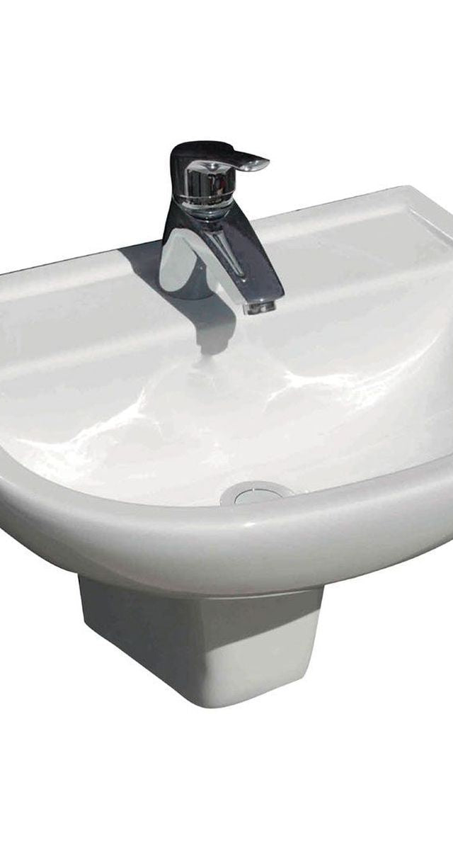 Fienza RAK X500 Wall Basin With Integral Shroud