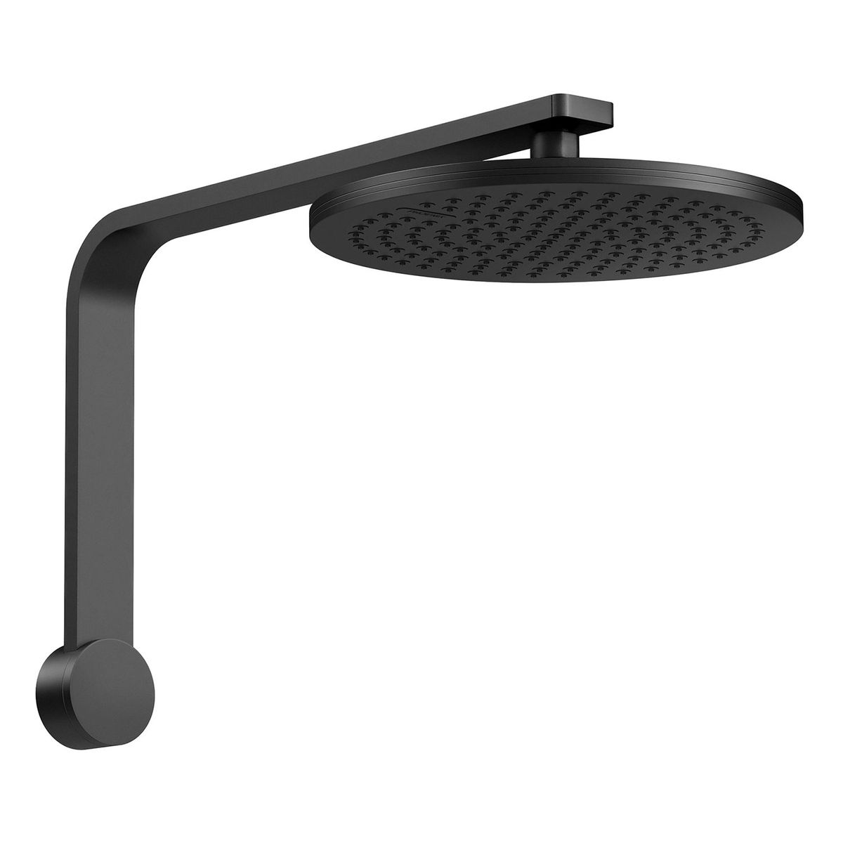NX Quil Shower Arm & Rose - Matte Black