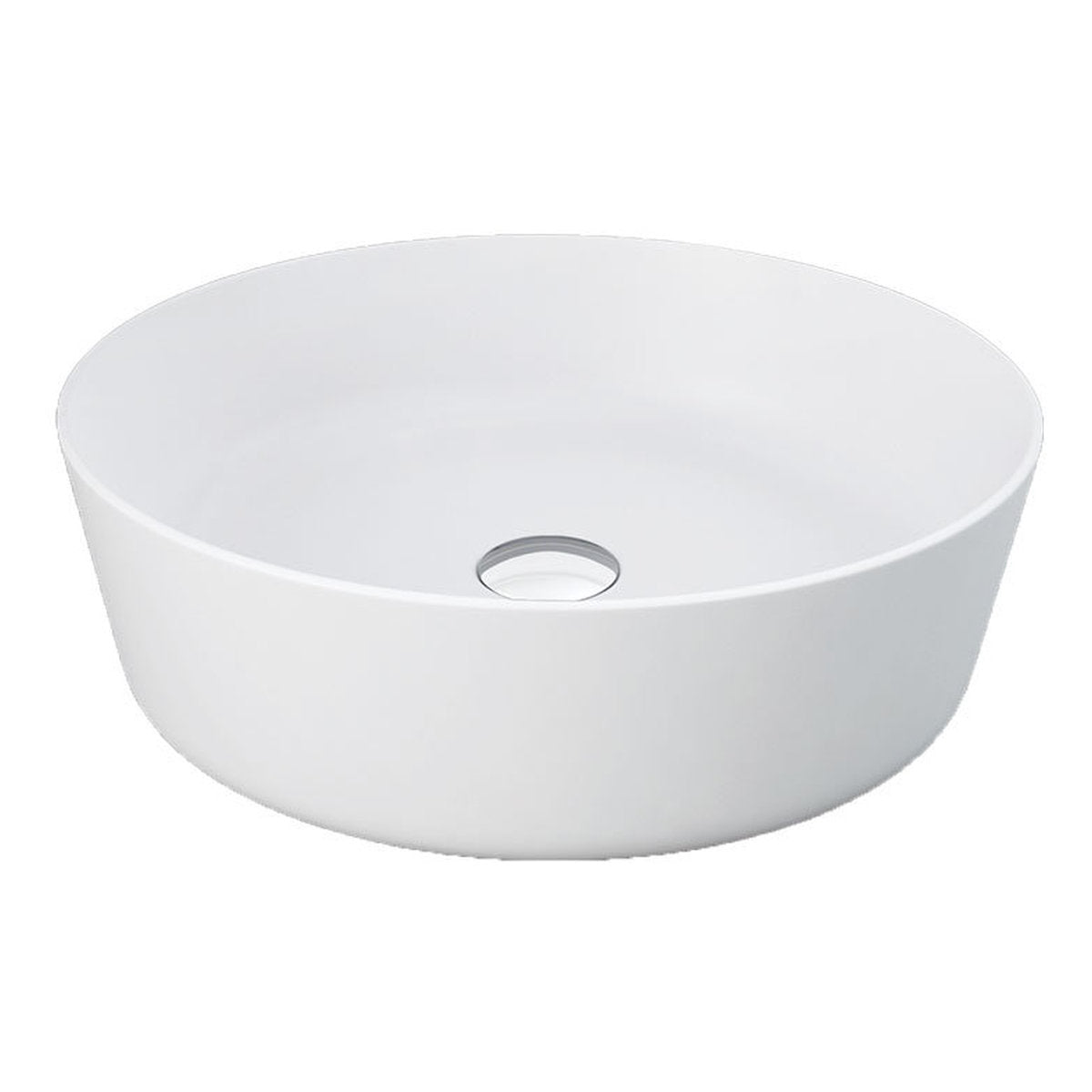 Fienza RAK Feeling Round Above Counter Basin, Matte White