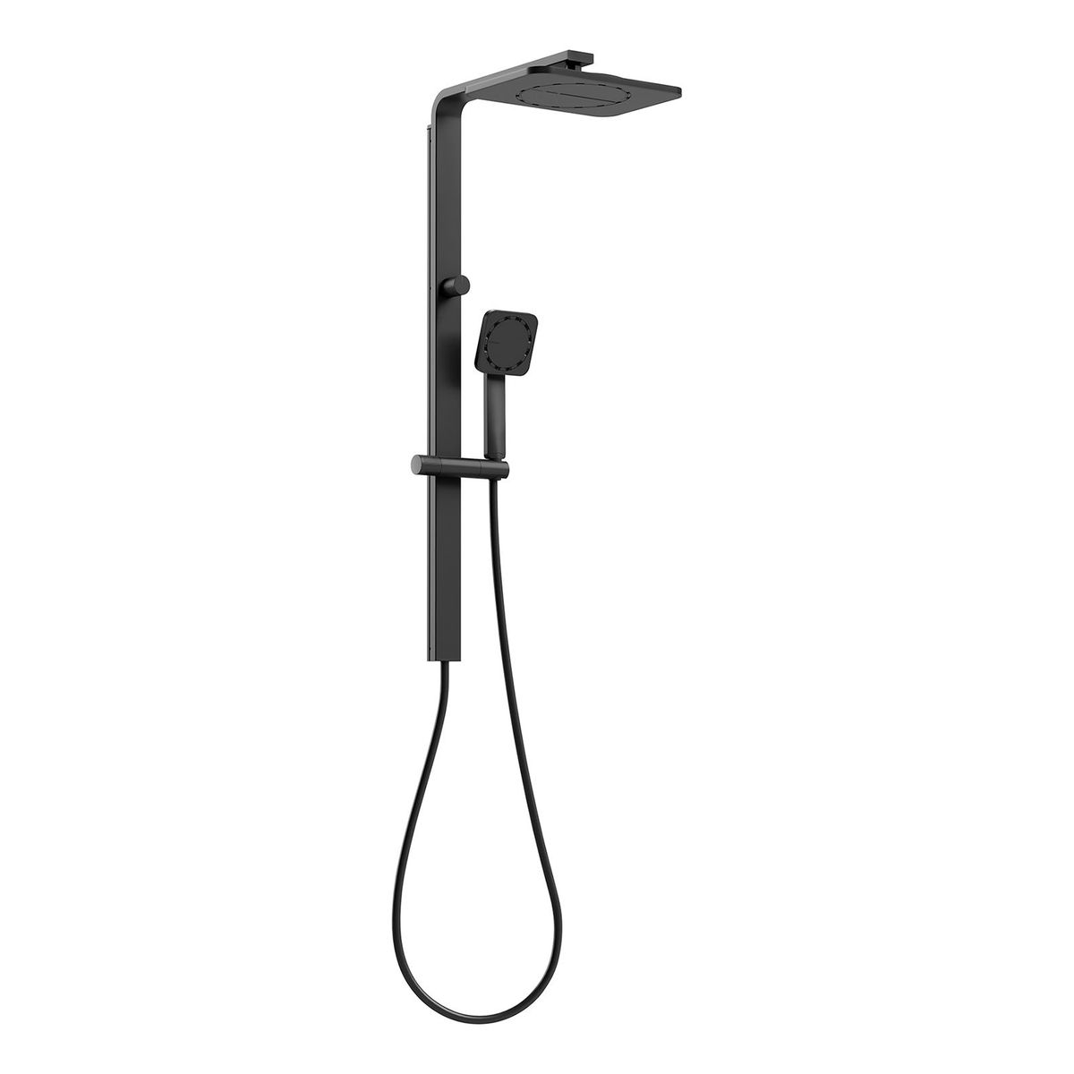NX Orli Twin Shower - Matte Black