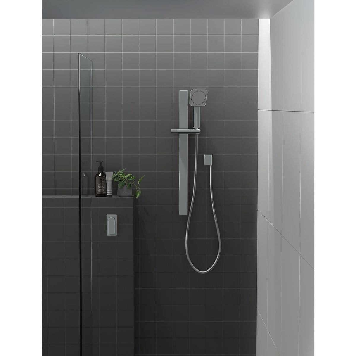 NX Orli Rail Shower - Chrome