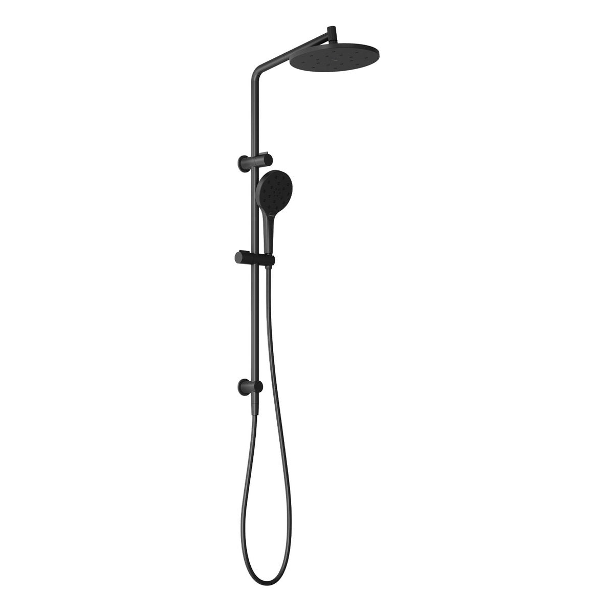 Phoenix Ormond Twin Shower - 4 Star, Matte Black
