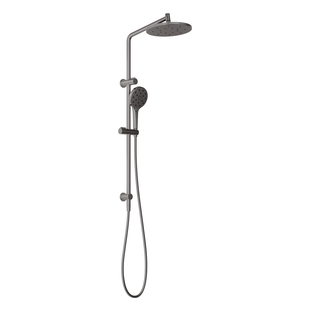 Phoenix Ormond Twin Shower - 4 Star, Brushed Carbon