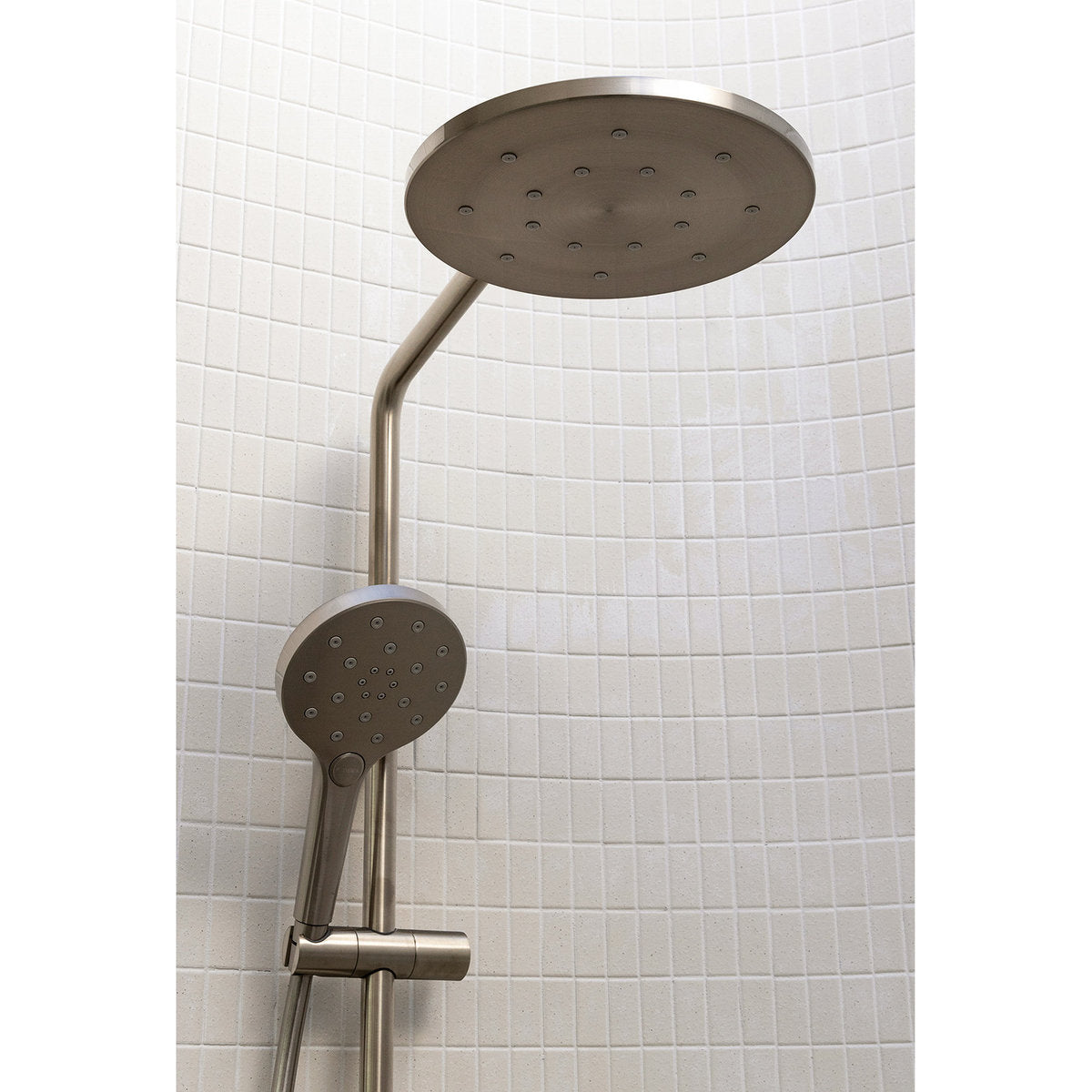Phoenix Ormond Twin Shower - 4 Star, Brushed Nickel