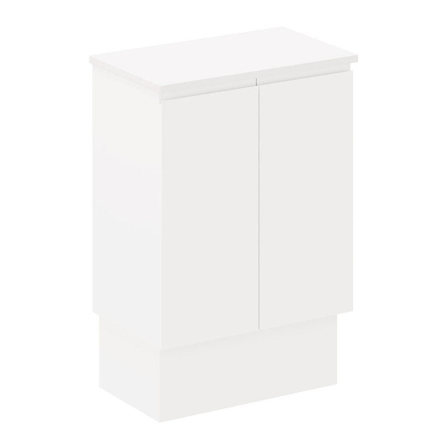Fienza Siska 600mm Ensuite Depth Cabinet On Kick