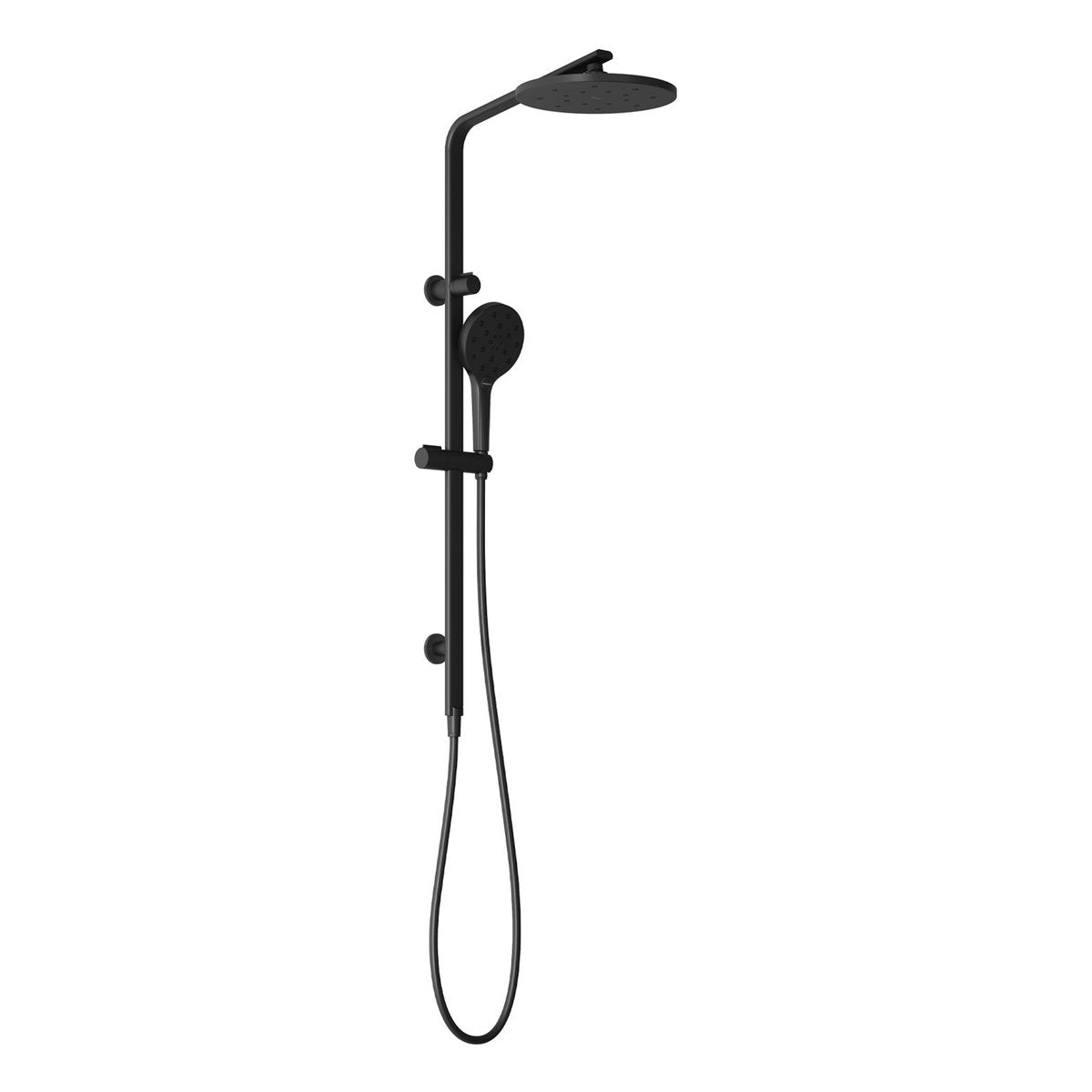 Phoenix Oxley Twin Shower - 4 Star, Matte Black