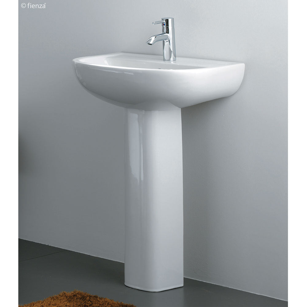 Fienza RAK Compact 550 Pedestal Basin, 1 Tap Hole