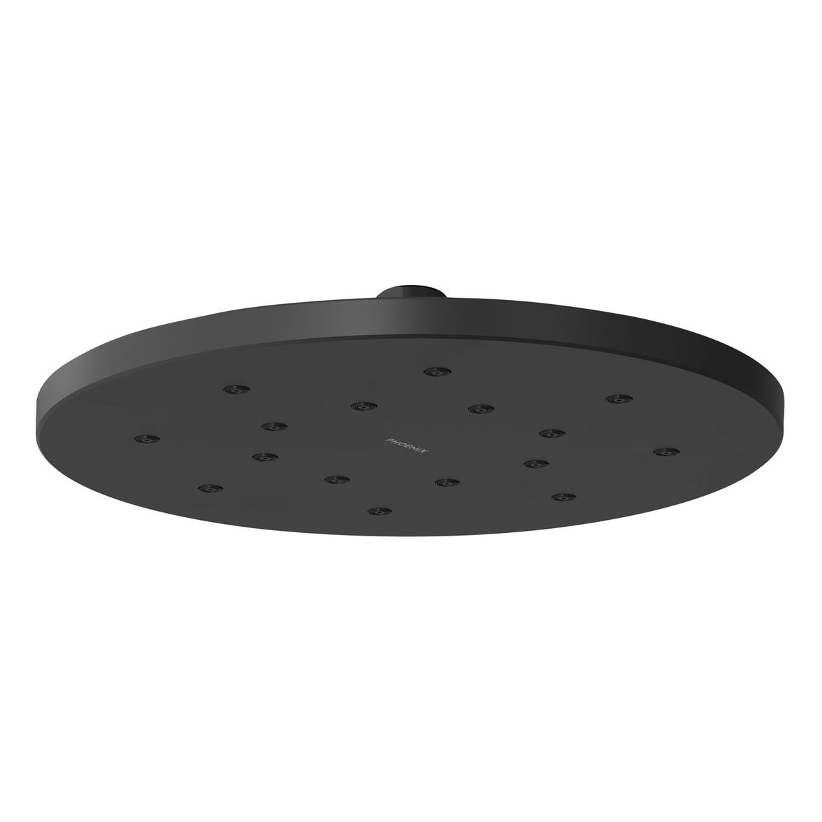 LuxeXP Shower Rose 250mm Round - Matte Black