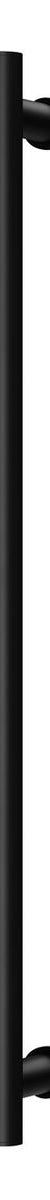 Phoenix Heated Towel Rail Round 800mm - Matte Black