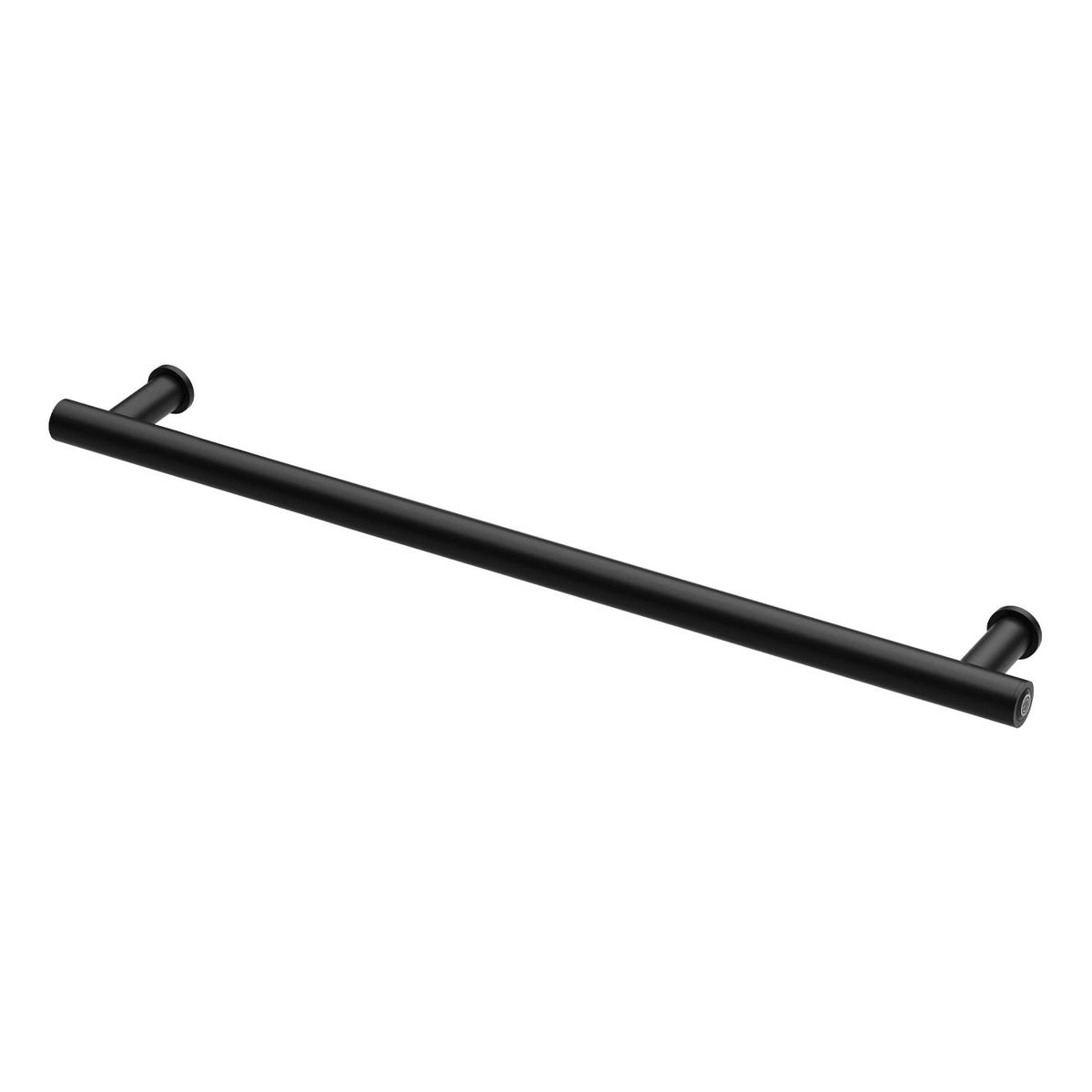 Phoenix Heated Towel Rail Round 800mm - Matte Black