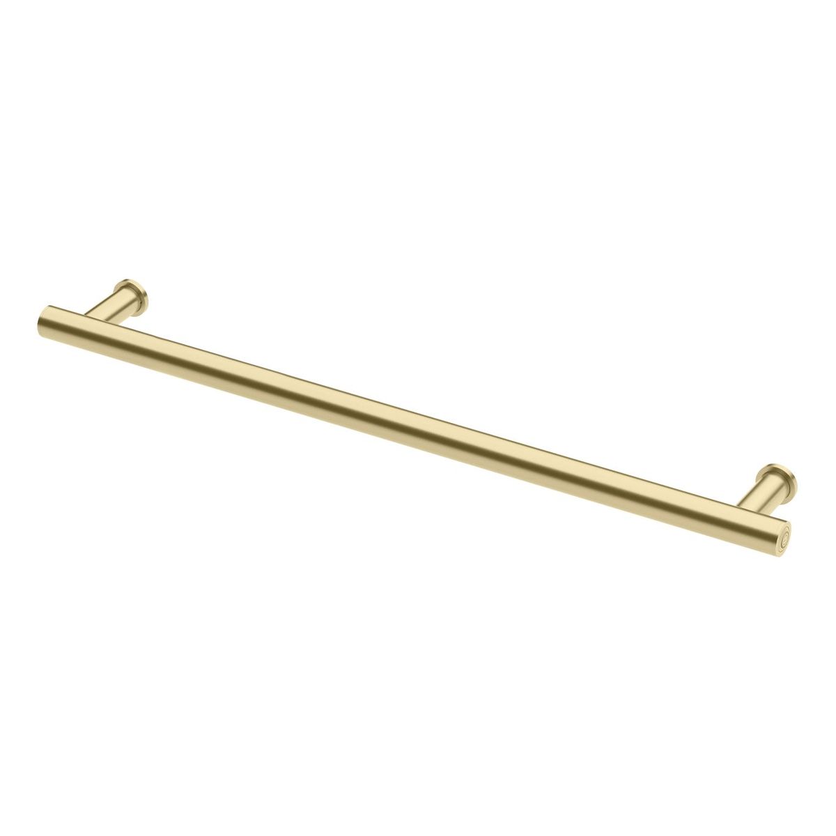 Phoenix Heated Towel Rail Round 800mm - Brushed Gold