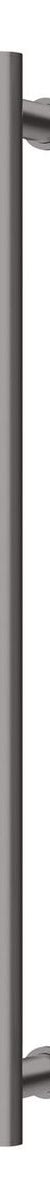 Phoenix Heated Towel Rail Round 800mm - Brushed Carbon