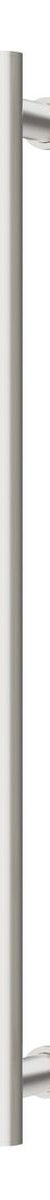 Phoenix Heated Towel Rail Round 800mm - Brushed Nickel