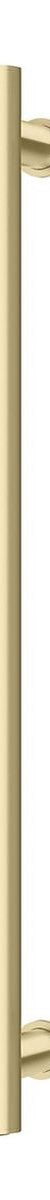 Phoenix Heated Triple Towel Rail Round 600mm - Brushed Gold