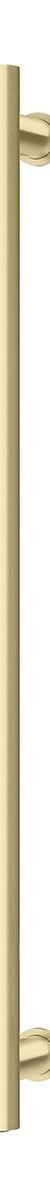 Phoenix Heated Triple Towel Rail Round 800mm - Brushed Gold