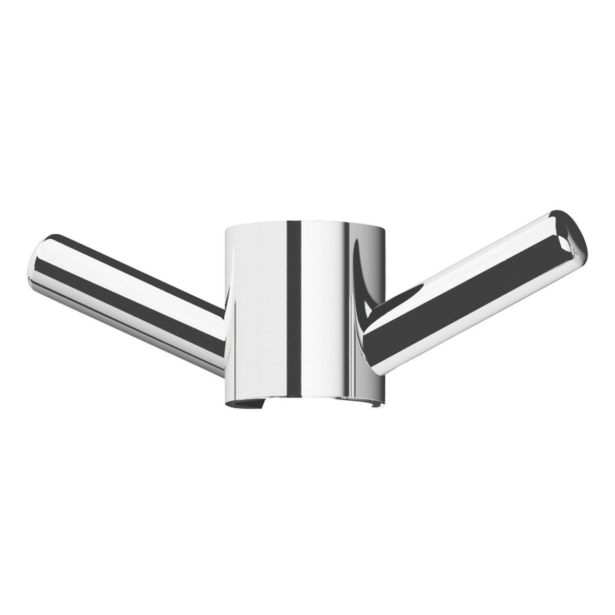 Phoenix Vertical Rail Hook Round - Chrome
