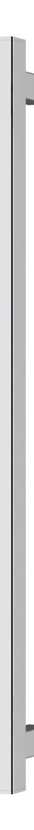 Phoenix Heated Towel Rail Square 600mm - Chrome