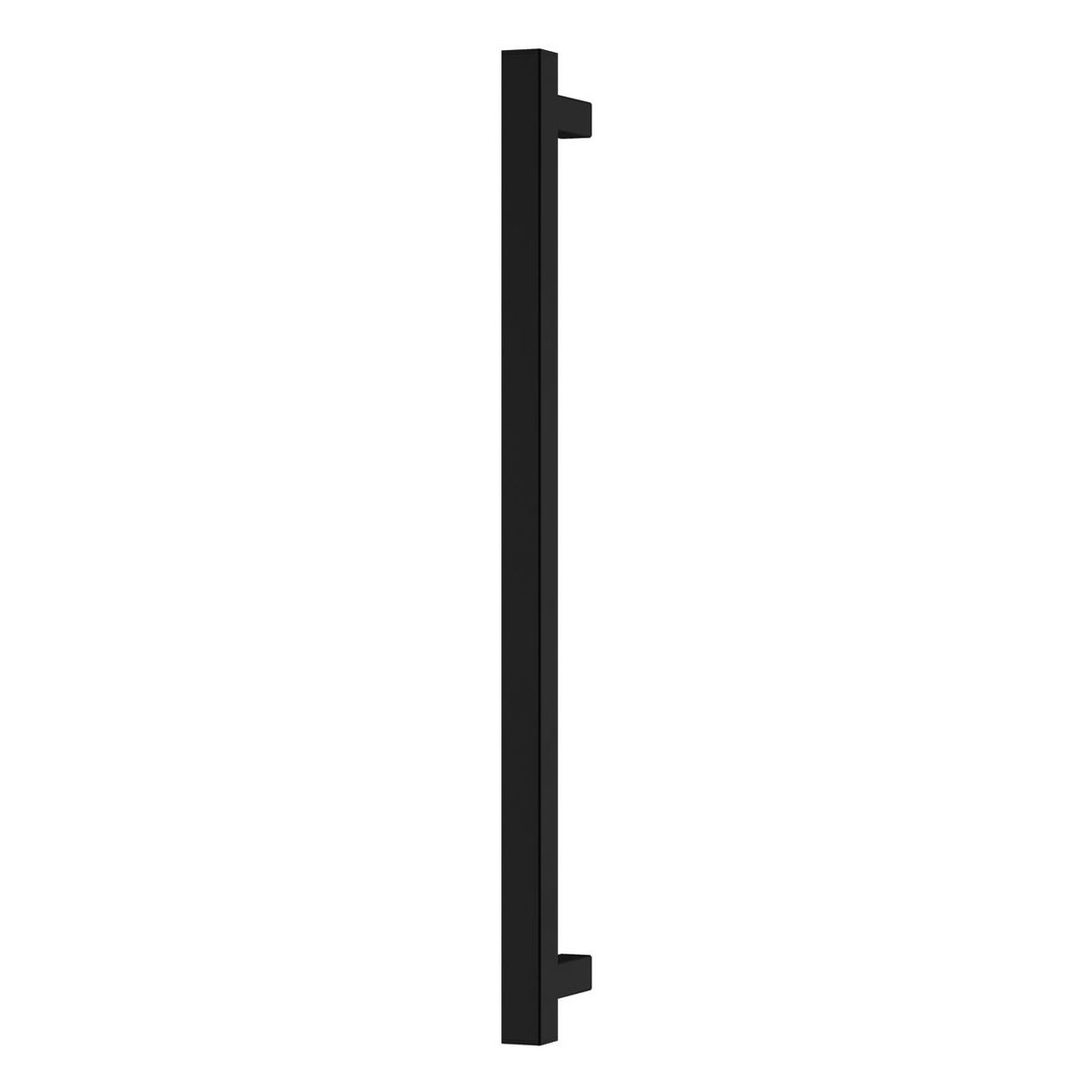 Phoenix Heated Towel Rail Square 600mm - Matte Black