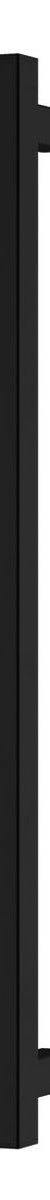 Phoenix Heated Towel Rail Square 600mm - Matte Black
