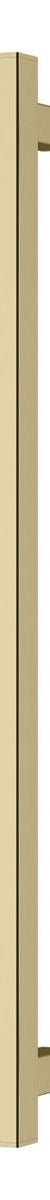 Phoenix Heated Towel Rail Square 600mm - Brushed Gold