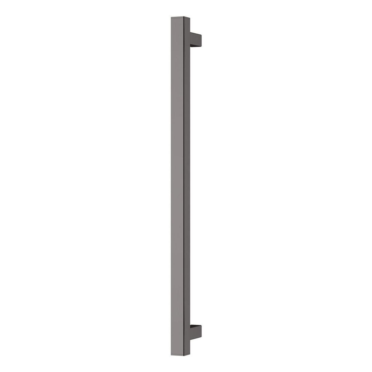 Phoenix Heated Towel Rail Square 600mm - Brushed Carbon
