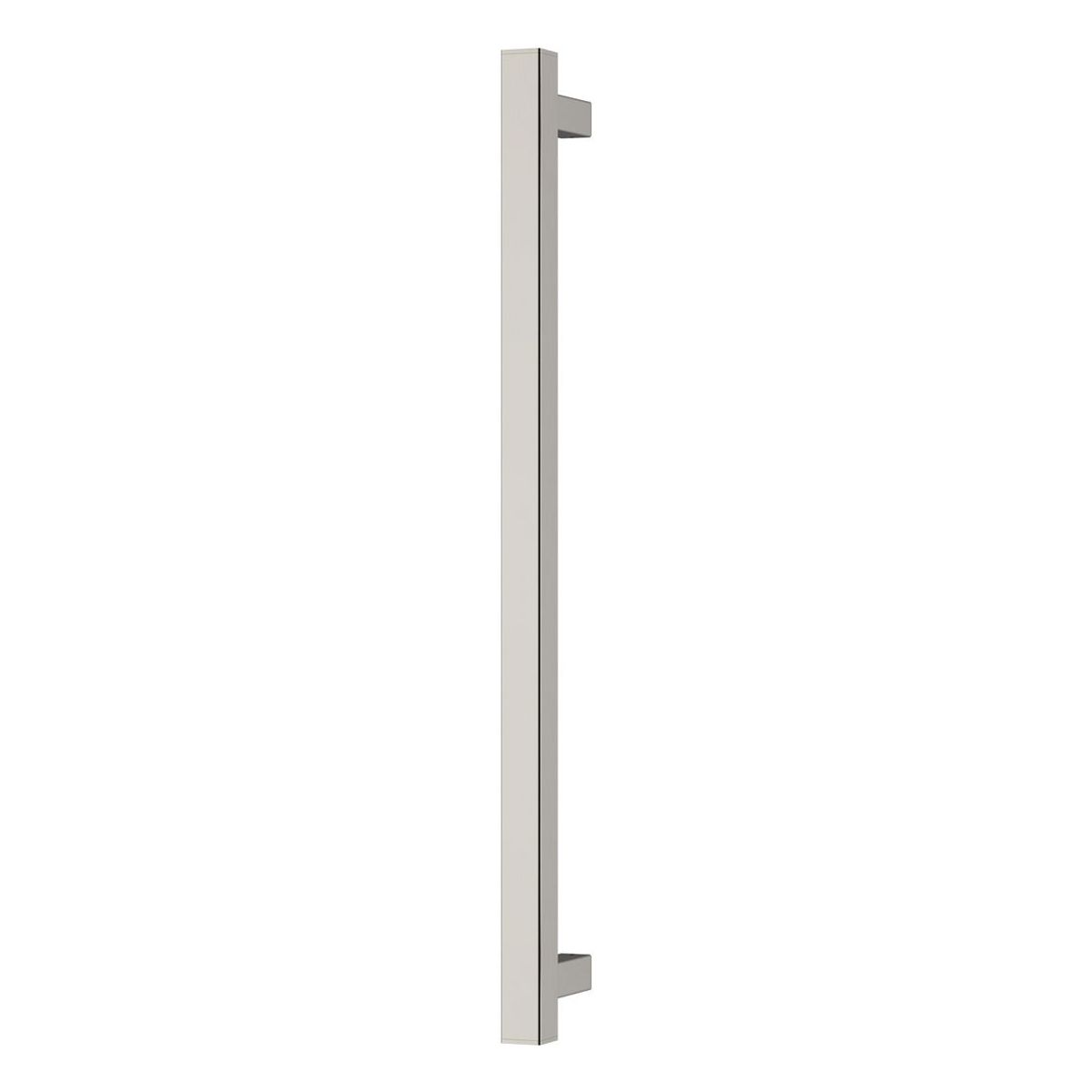 Phoenix Heated Towel Rail Square 600mm - Brushed Nickel