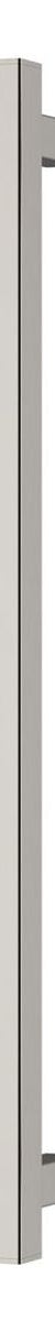 Phoenix Heated Towel Rail Square 600mm - Brushed Nickel