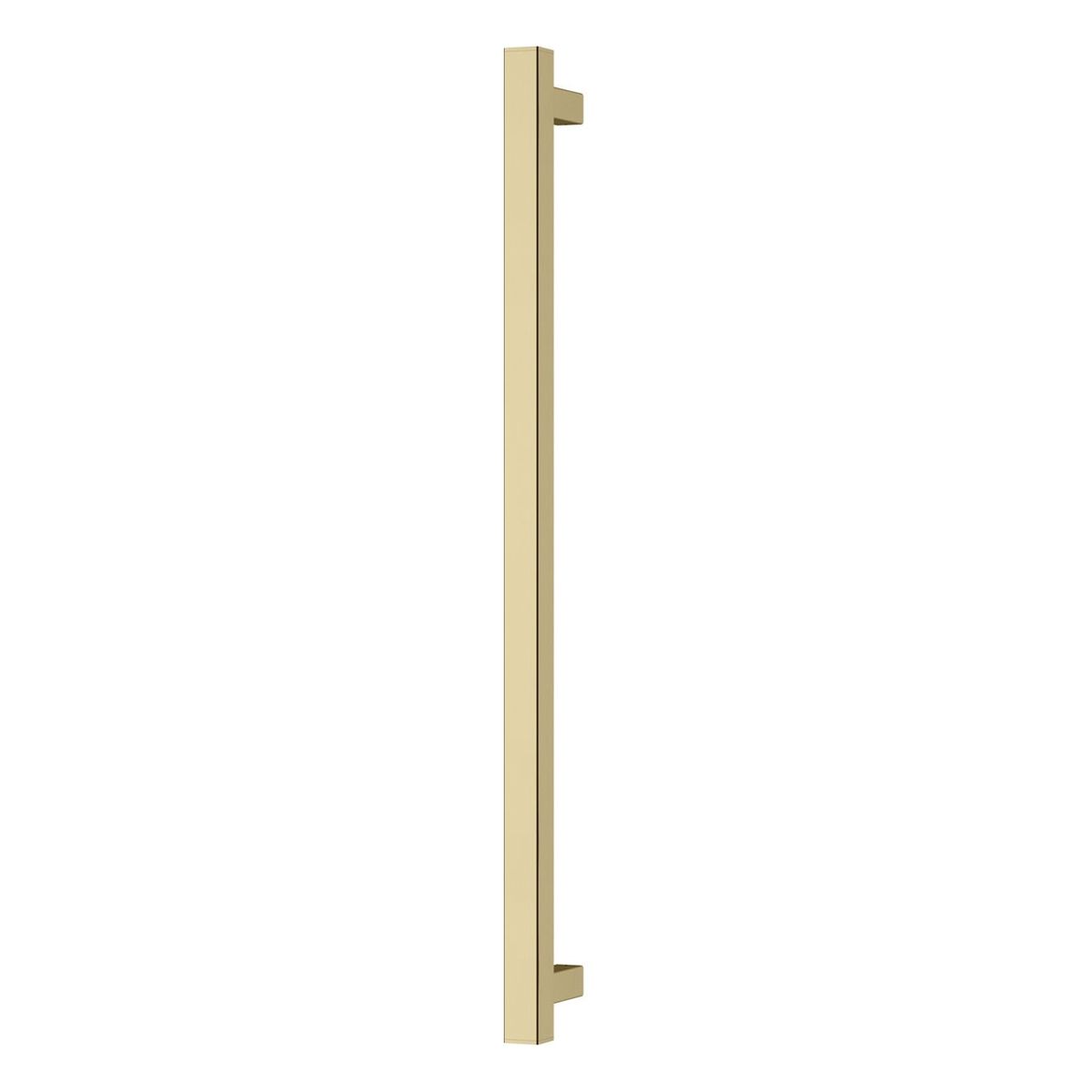 Phoenix Heated Towel Rail Square 800mm - Brushed Gold