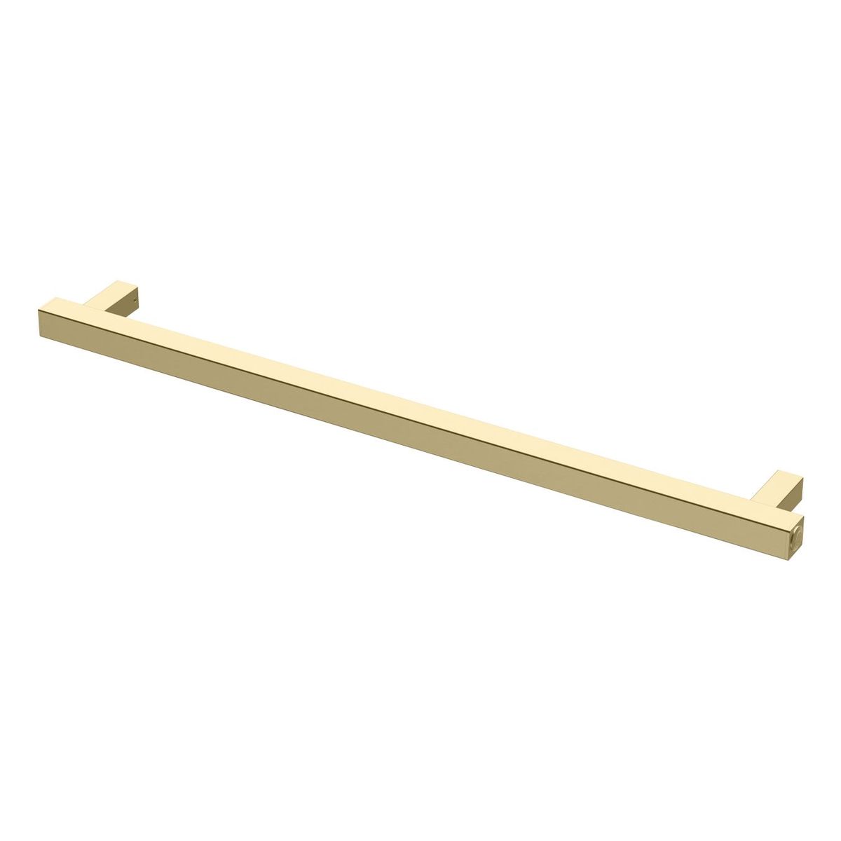 Phoenix Heated Towel Rail Square 800mm - Brushed Gold