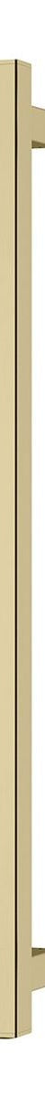 Phoenix Heated Triple Towel Rail Square 600mm - Brushed Gold