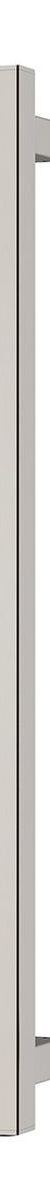 Phoenix Heated Triple Towel Rail Square 600mm - Brushed Nickel