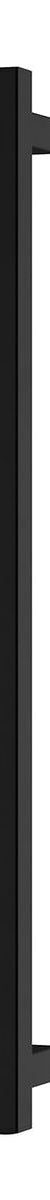Phoenix Heated Triple Towel Rail Square 800mm - Matte Black