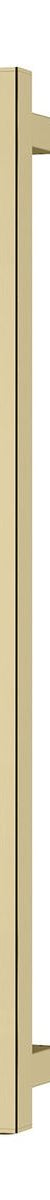 Phoenix Heated Triple Towel Rail Square 800mm - Brushed Gold