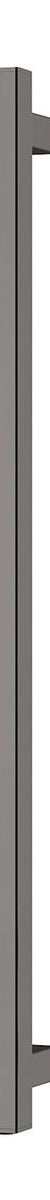 Phoenix Heated Triple Towel Rail Square 800mm - Brushed Carbon