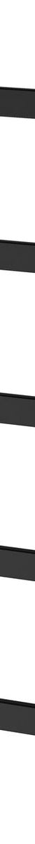 Five Flat Bar Heated Towel Ladder - Matte Black