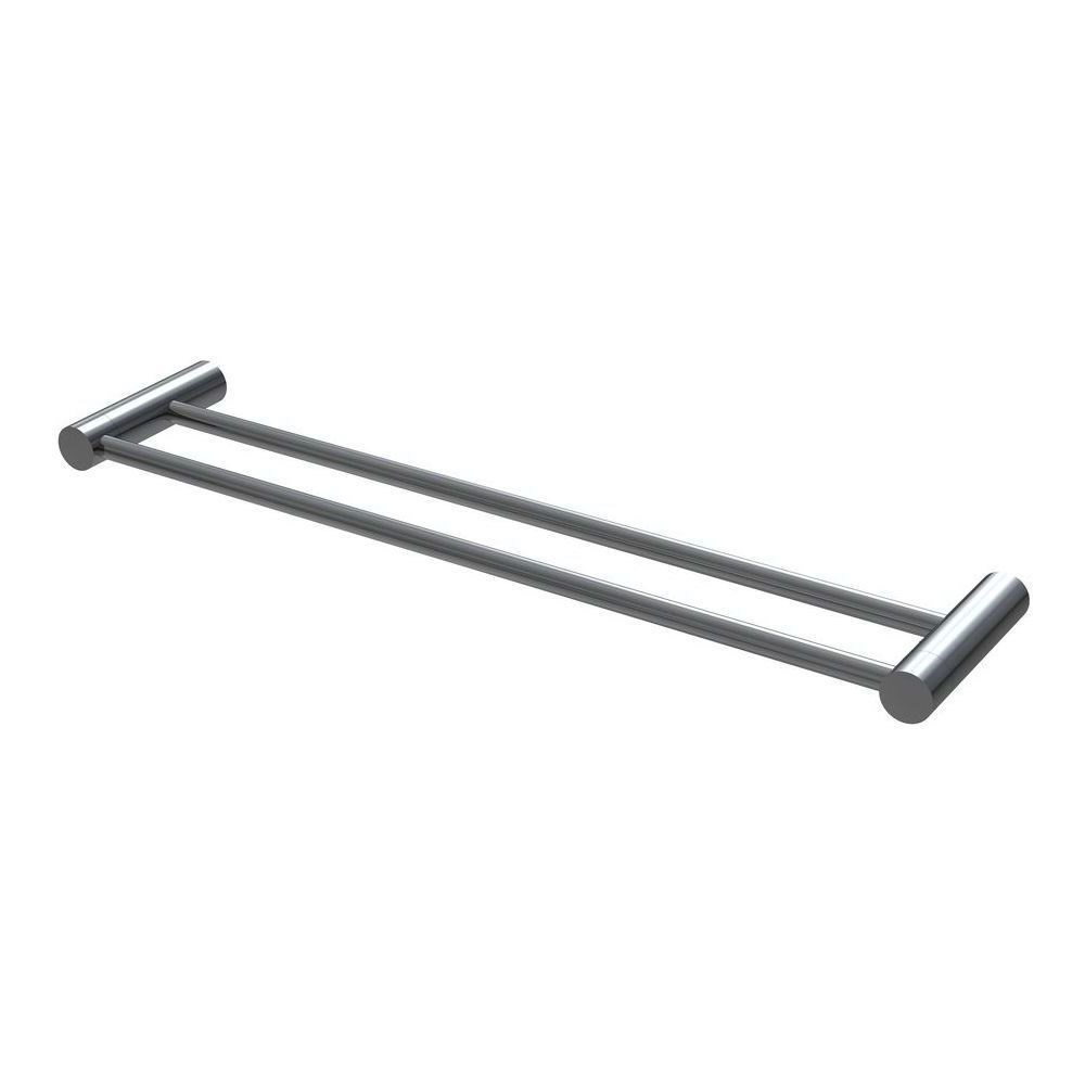 Finesa Double Towel Rail 600mm Chrome