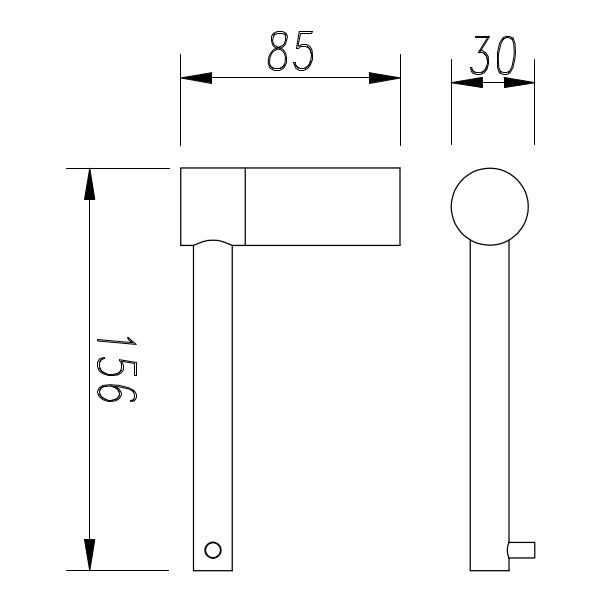 Millennium Finesa Toilet Roll Holder Rosa