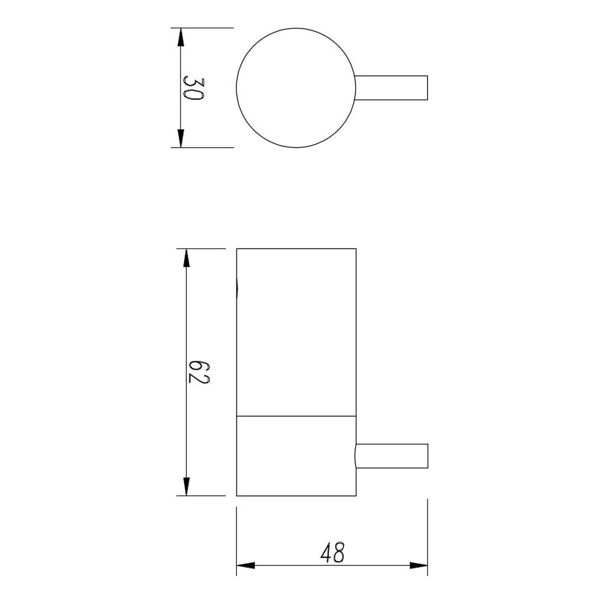 Millennium Finesa Robe Hook Rosa