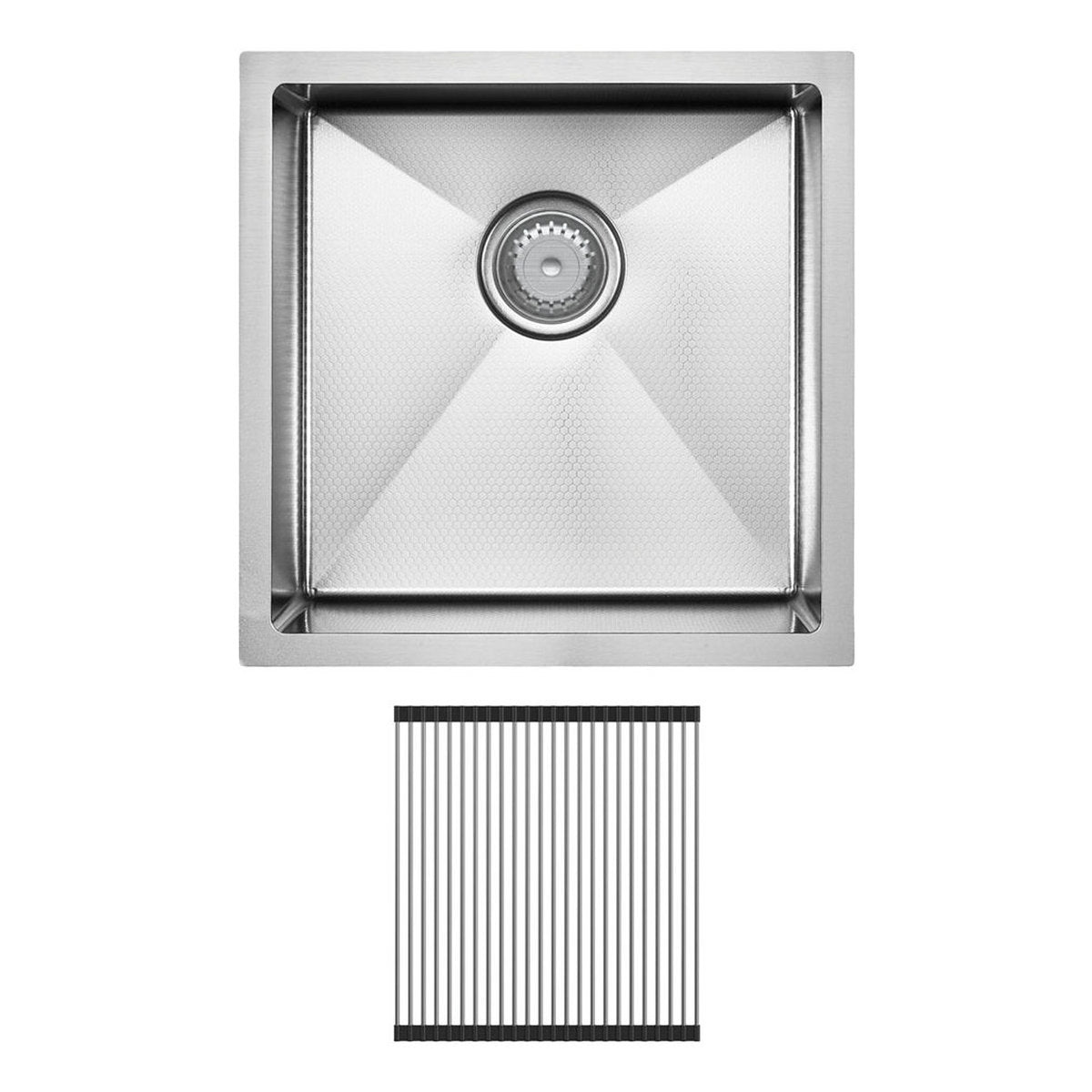 Fienza Hana Anti-Scratch 32L Single Kitchen Sink - Stainless Steel