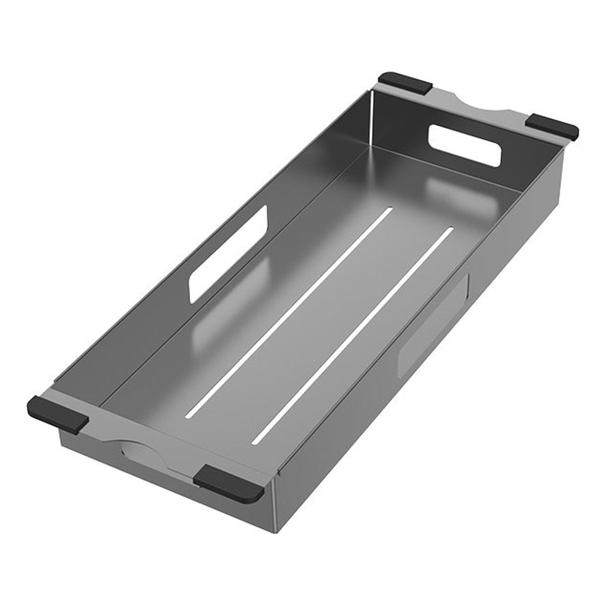 Fienza Hana 32L Single Kitchen Sink, PVD Carbon Metal