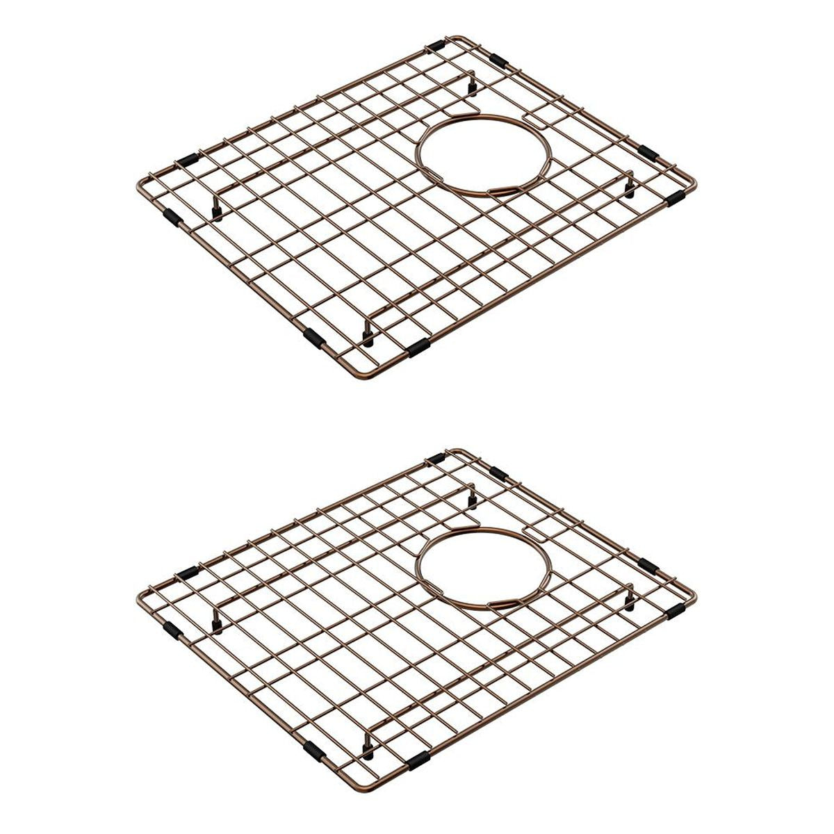 Fienza Hana 27L/27L Double Kitchen Sink, PVD Brushed Copper