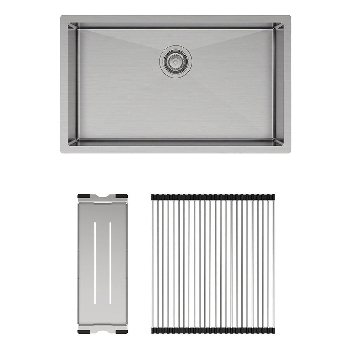 Fienza Hana 55L Single Kitchen Sink Kit