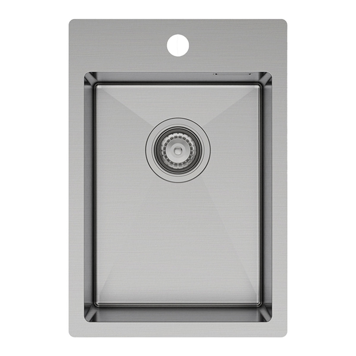 Fienza Hana 20L Laundry Sink with Tap Hole and Overflow