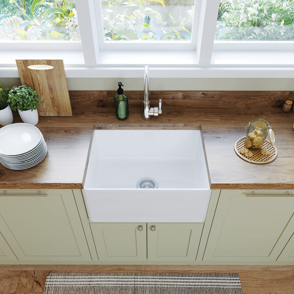 Fienza Olivia Single Butler Sink, Small
