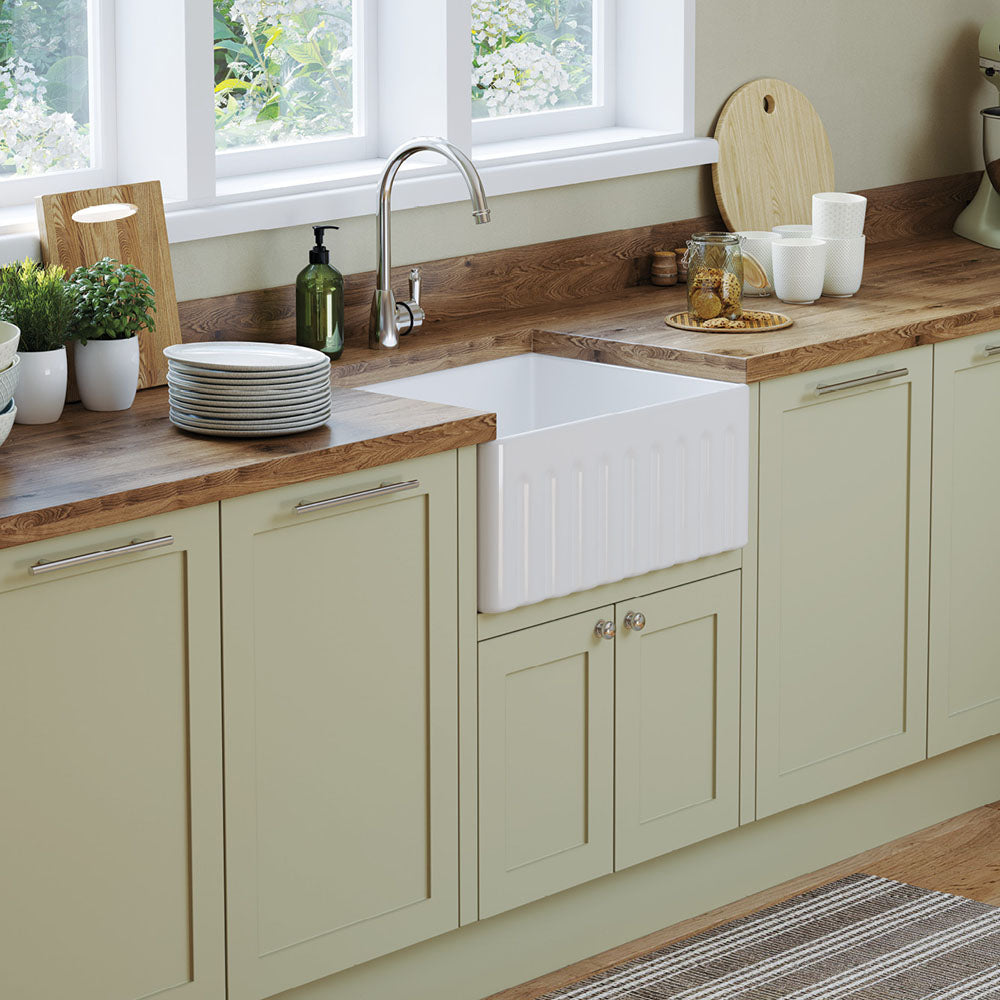 Fienza Olivia Single Butler Sink, Small