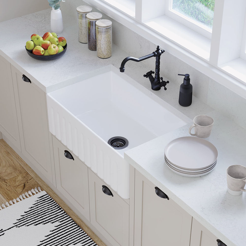 Fienza Olivia Single Butler Sink, Medium