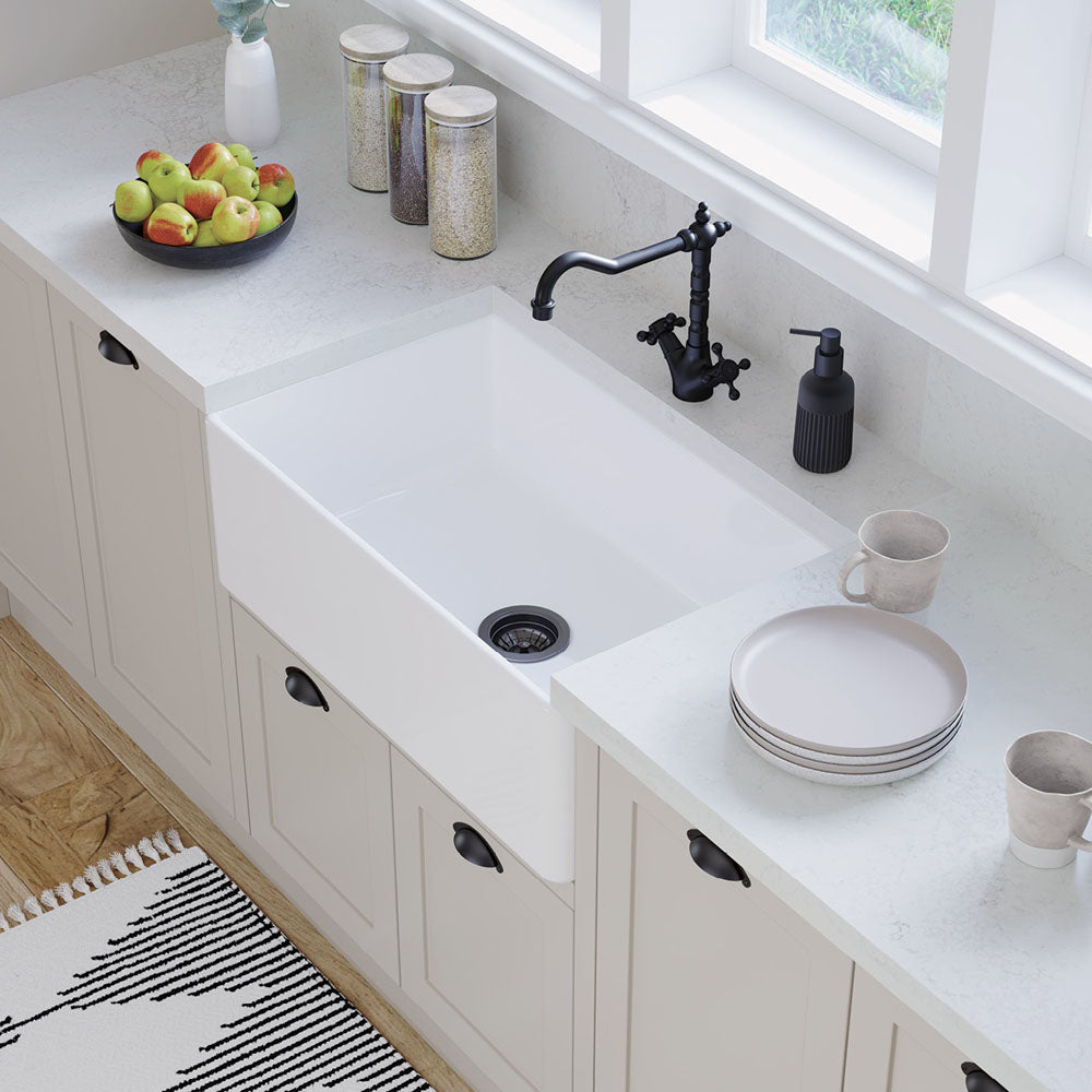 Fienza Olivia Single Butler Sink, Medium