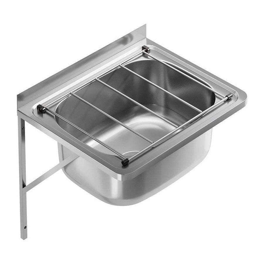 Fienza Cleaners Sink With Wall Brackets Kit
